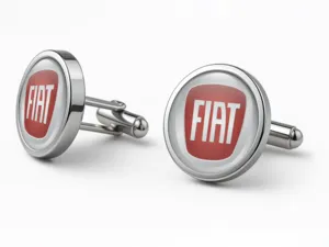 Fiat Abarth Boutons de Manchette Uniques Homme Édition Durable